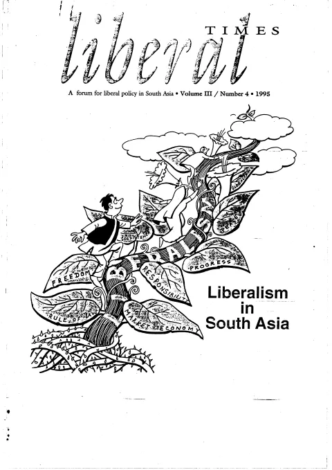 First page of Liberalism in South Asia