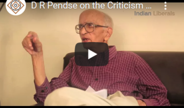 D R Pendse on the Criticism he faced through his Career