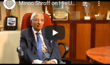 Minoo Shroff on His Uncle A D Shroff