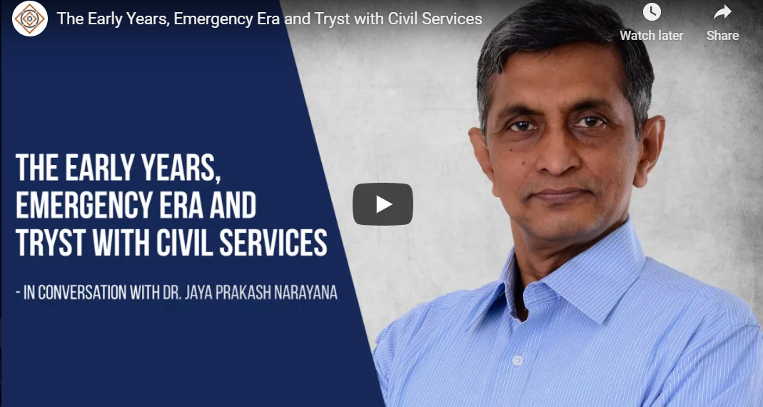 The Early Years, Emergency Era and Tryst with Civil Services