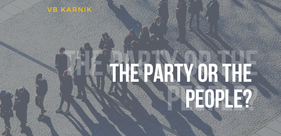 The Party or the People?
