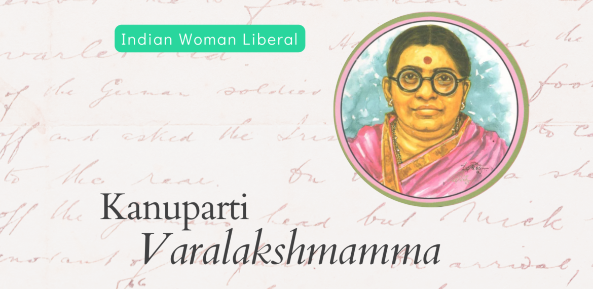 Kanuparti Varalakshmamma: A Feminist Writer And Social Activist