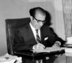Nani Palkhivala at his desk | Photo: Tata Group