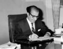 Nani Palkhivala at his desk | Photo: Tata Group
